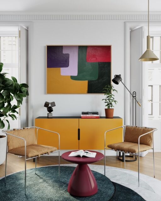 Colorful paint Petal