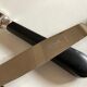 Set of 6 Christofle Vieux Paris knives in black Bakelite