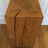 Merlin solid oak sofa end