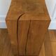 Merlin solid oak sofa end