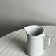 White porcelain milk jug