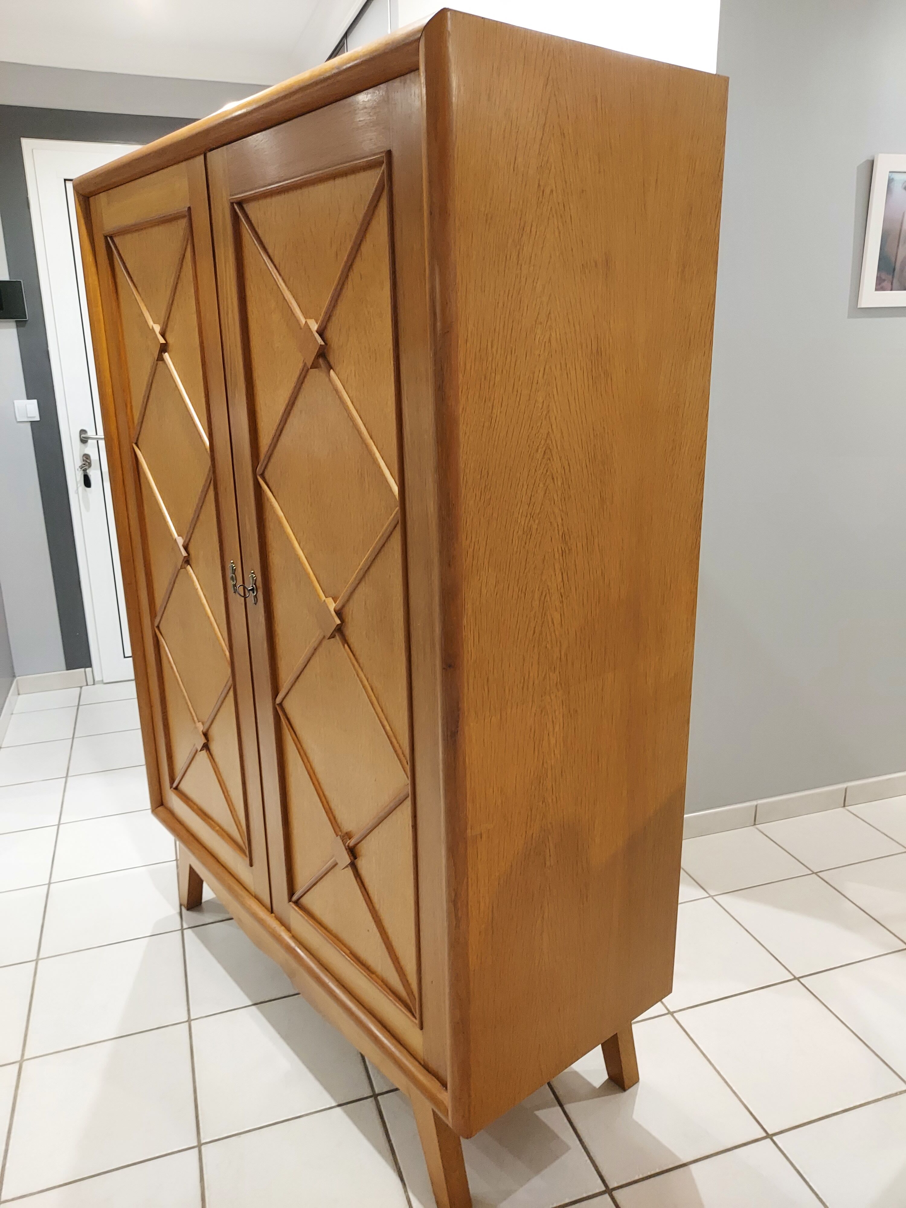 Manufrance vintage crosspiece cabinet 1950s