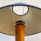 Scandinavian lamp in wood and metal