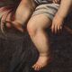 Antique Italian painting Madonna and Child from the 18th century