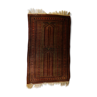 Vintage baloch persian carpet 140x88cm