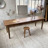 240 cm pine and oak farmhouse table