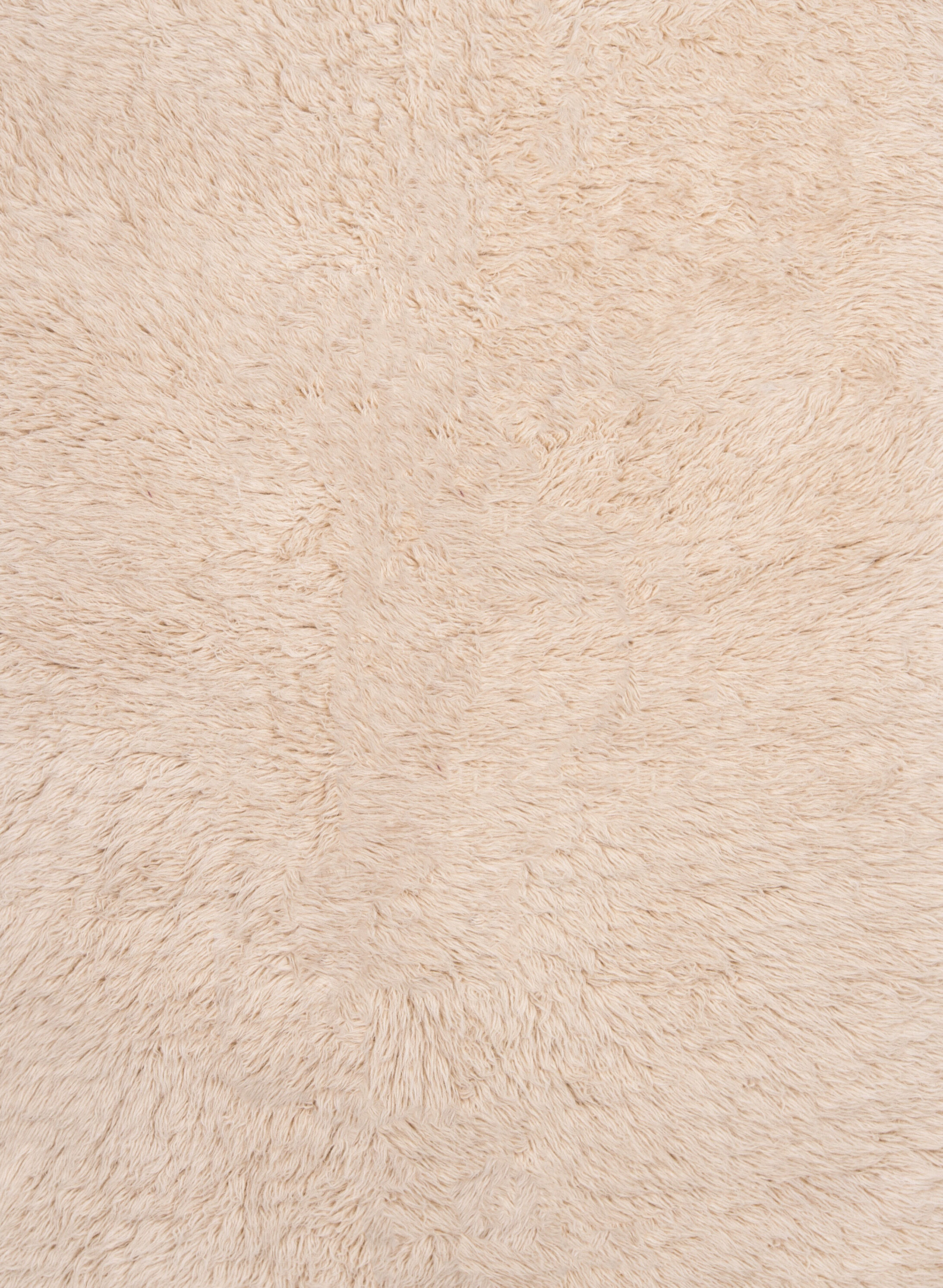 Nude flokati carpet 200 x 150cm