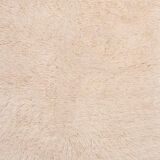 Nude flokati carpet 200 x 150cm