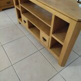 Solid wood TV cabinet, corner