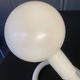 Lampe blanche Hebi d’ Isao Hosoe pour Valenti blanc crème vintage 1970