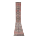 Vintage Turkish hallway rug 85x668 cm