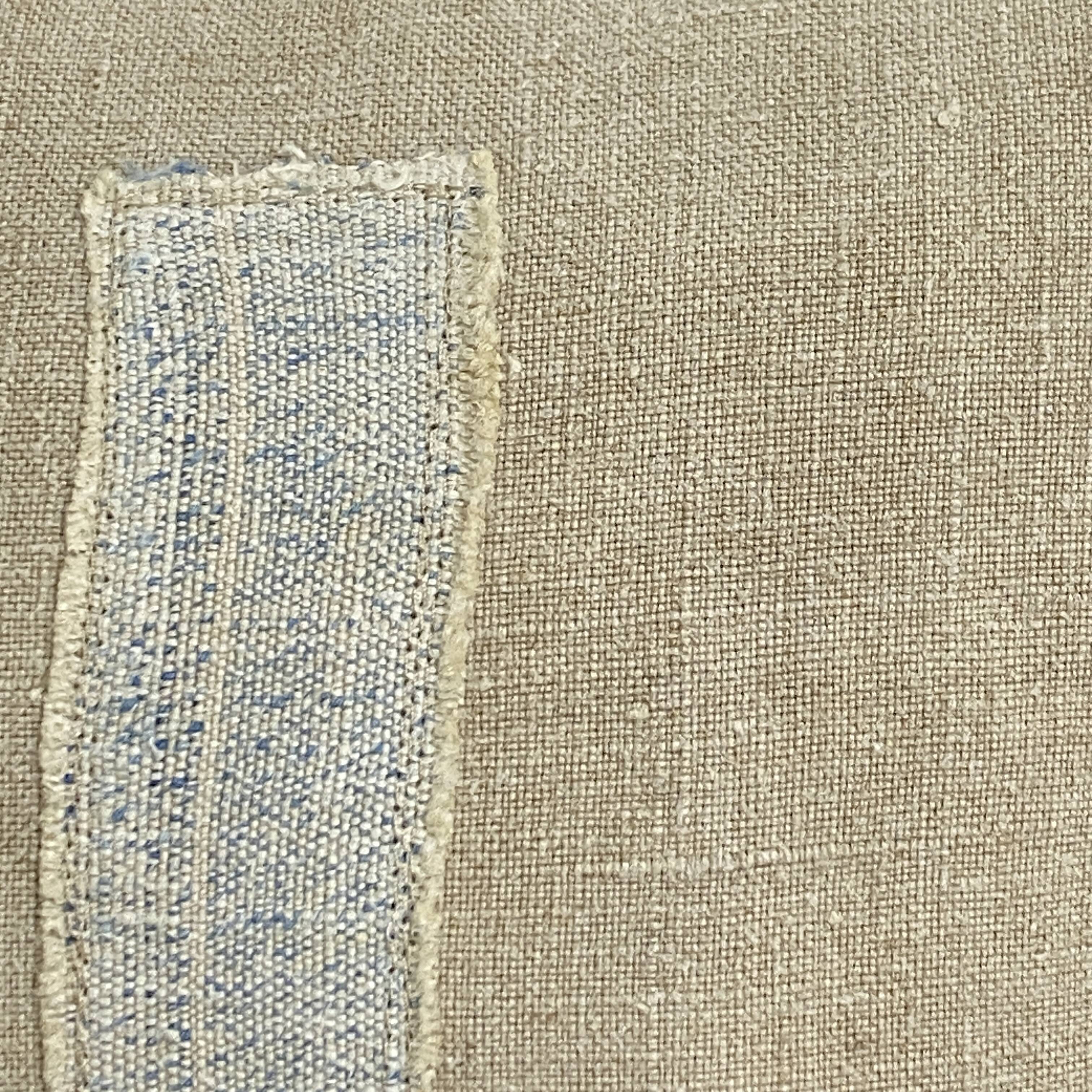 Handmade cushion in vintage fabric, Kilim style - Double-sided