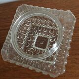 Square moulded glass ceiling light