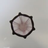 Art Czech glass vase, by Glasswork Novy Bor, 1950s