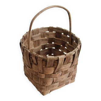 Panier en châtaignier
