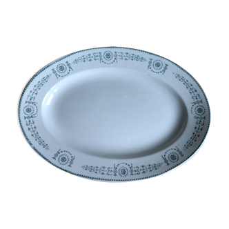 Ancien plat de service k&G Lunéville modèle Laetitia