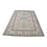 Oushak floral rug sku 3543