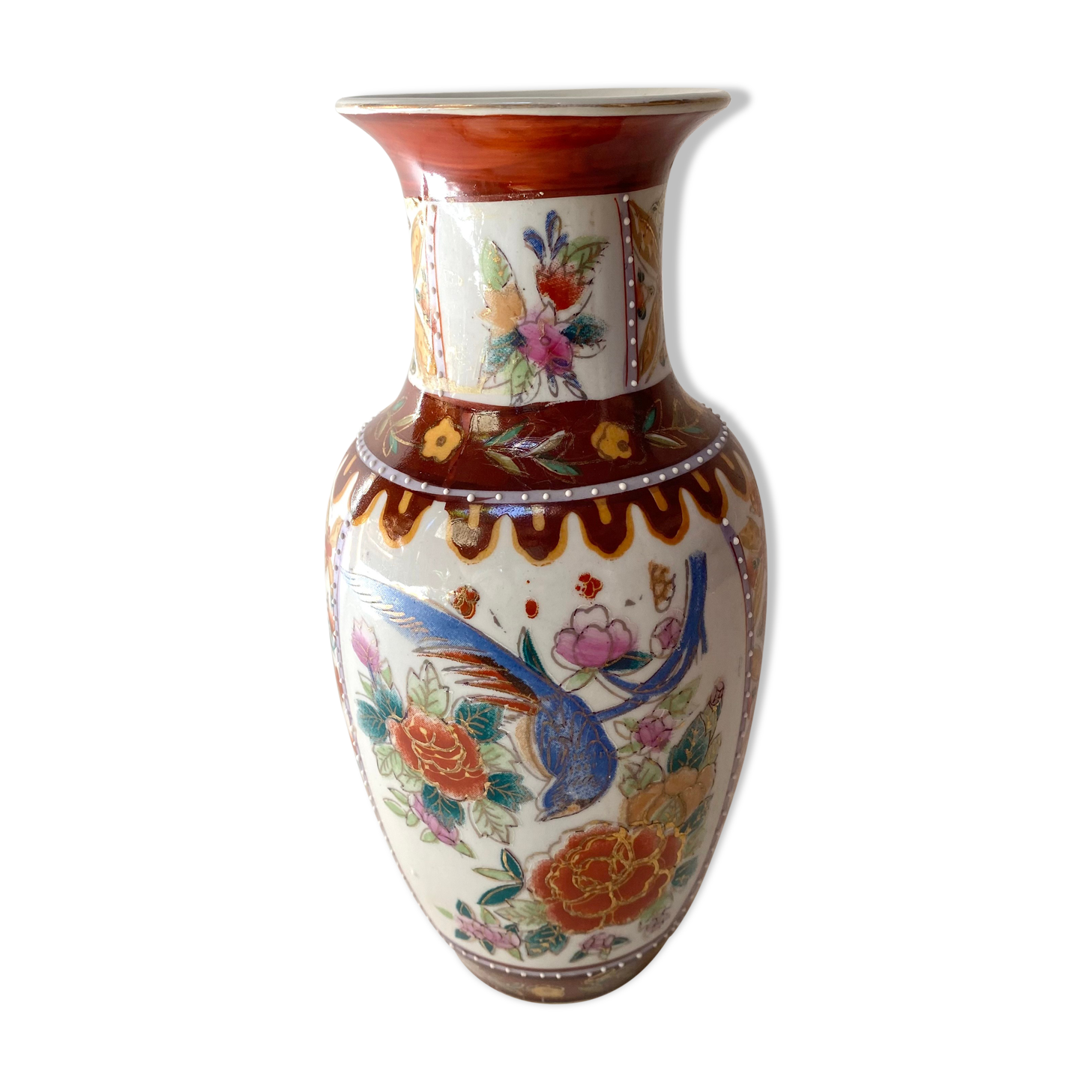 Asian porcelain vase