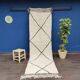 Beni Ouarain hallway rug 3 m