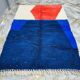 Handmade wool Berber carpet size 150 x 250 cm