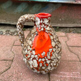 Vallauris Vase Fat Lava