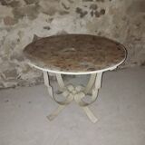 Art Deco marble side table