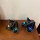 Pair of vintage Verceram candle holders