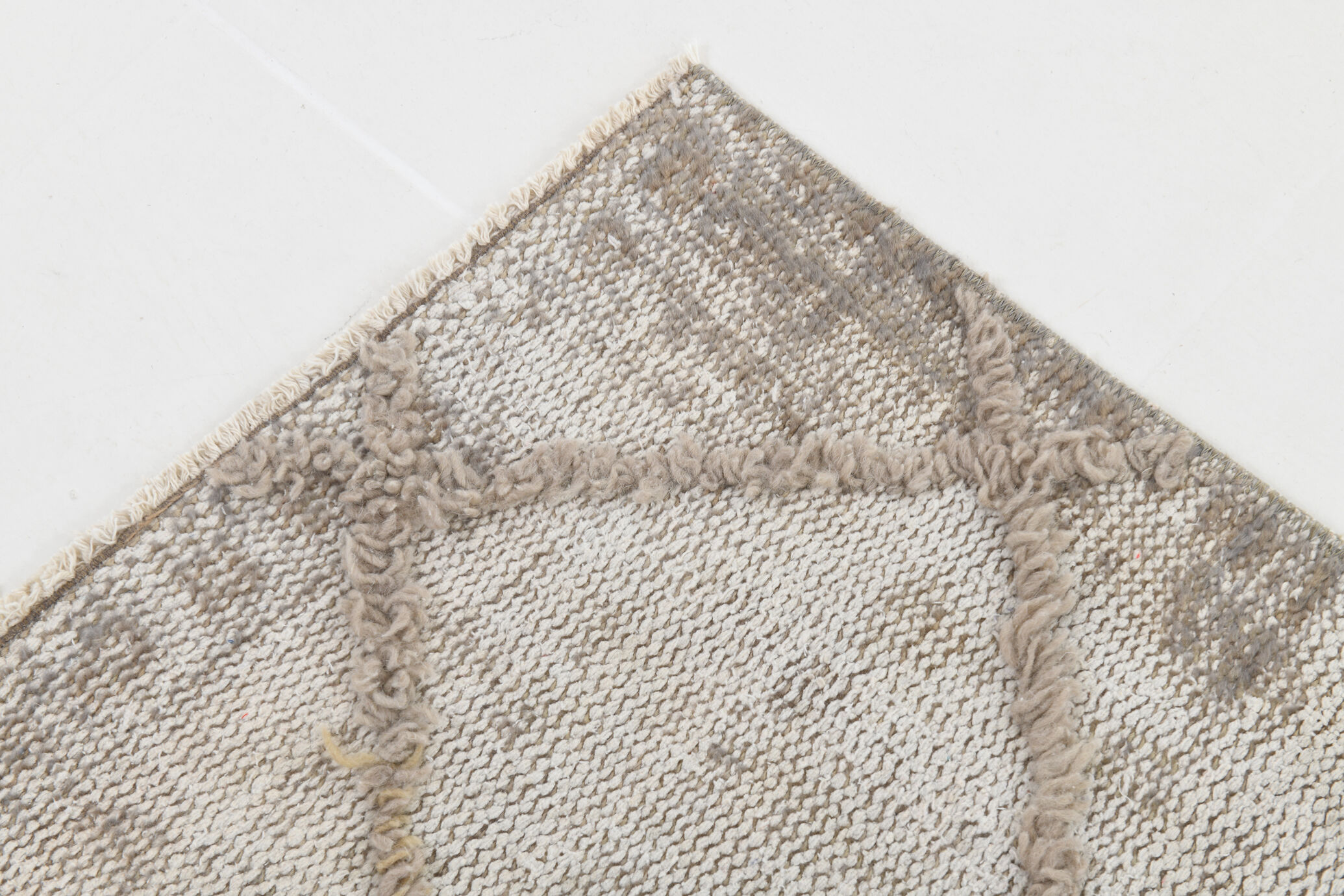 Scandinavian Wool Vintage Rug,286x172Cm