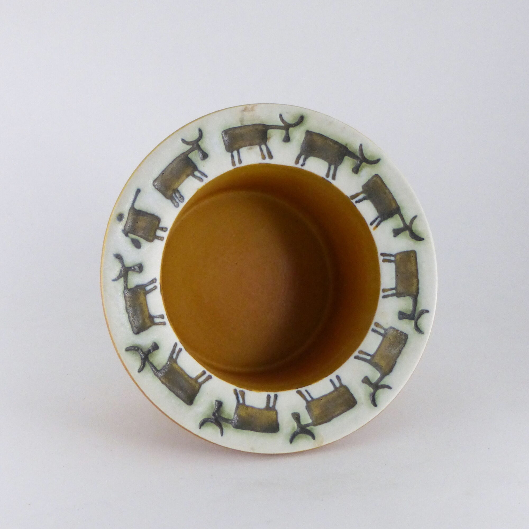 Glove, Lisa Larsson for Gustavsberg ashtray - series Thalia - 1960