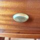Paire de tables de chevet vintage Mid-century pieds compas