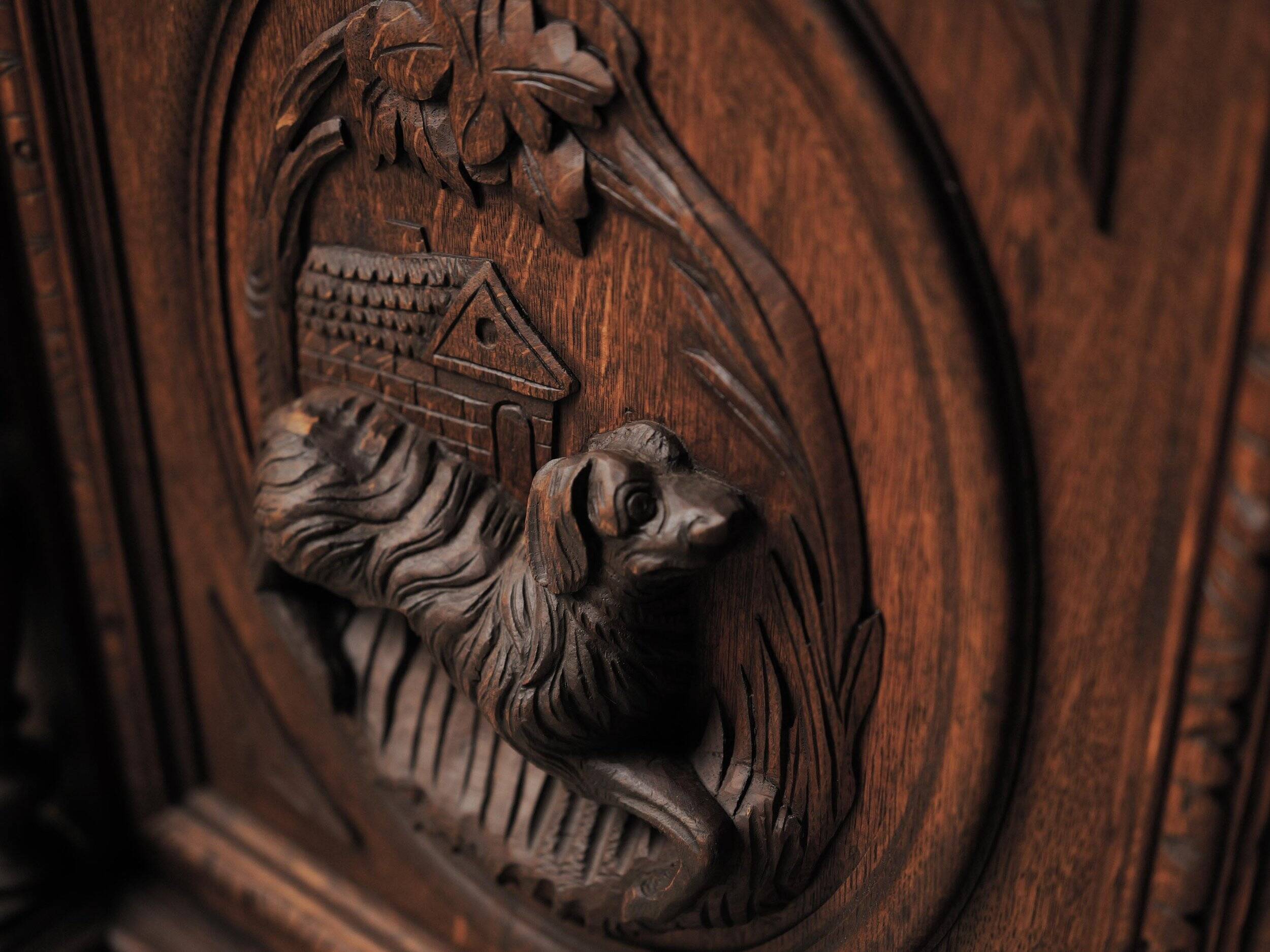 Buffet sculpté de style néo-Renaissance, XIXᵉ siècle