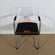 Office chair in chromed metal – xxth