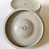 Plat/soupière en grès de grand feu, faïencerie de Brenne, années 1970-1980