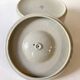 High-fired stoneware dish/tureen, Brenne earthenware factory, 1970s-1980s