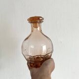 1950s pink glass carafes