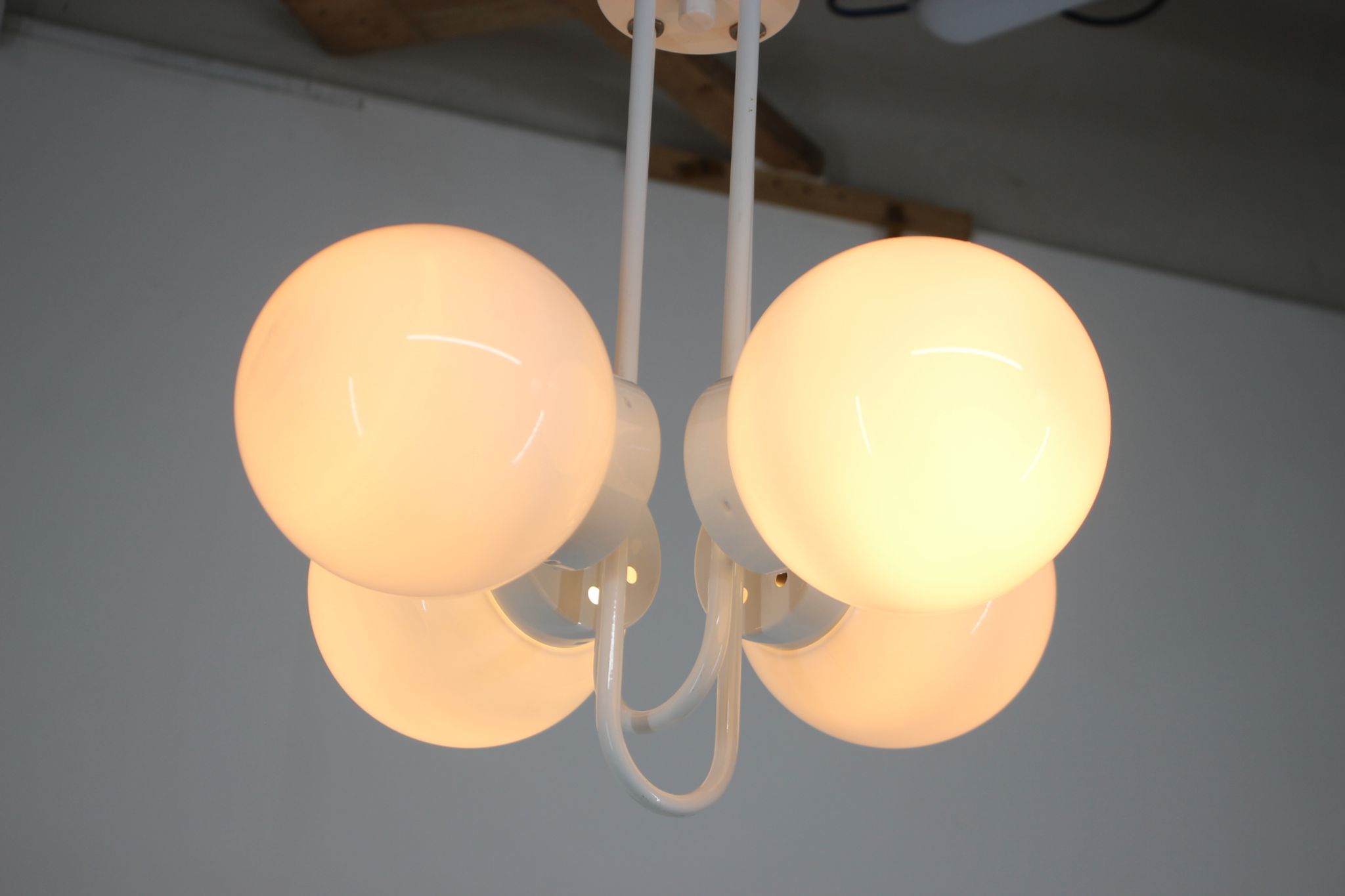 Lustre des années 1970 par Instala Decin Tchécoslovaquie