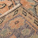 4x8 Pale Orange Classic Vintage Rug, 133x233Cm SK 2536