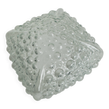 Vintage bubble glass wall light
