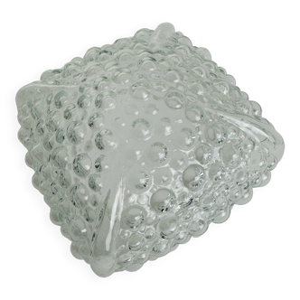 Vintage bubble glass wall light