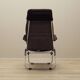 Fauteuil en velours marron, design danois, années 1970, production : Danemark