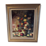 Bouquet of flowers painting