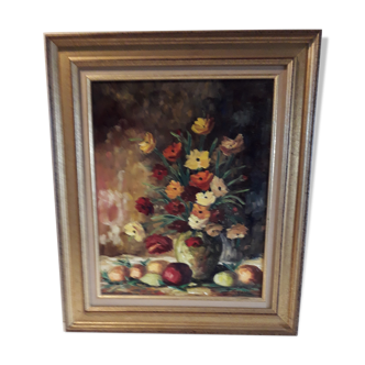 Bouquet of flowers painting