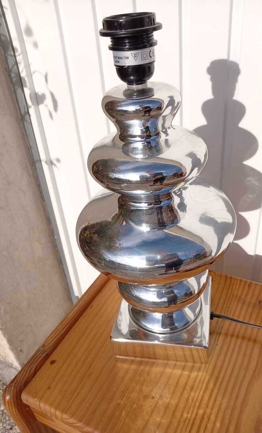Chrome lamp