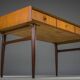 Mid-Century Teak Desk attributed to Bartels Works, 1960s