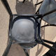 Set de 4 chaises bistrot noires
