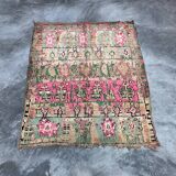 Neutral Boujad Moroccan rug - 202 x 173 cm