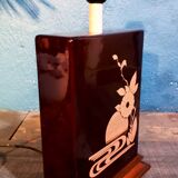 Ceramic lamp "Japan" 1970s