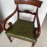 Paire de fauteuils anglais