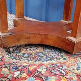 art deco pedestal table