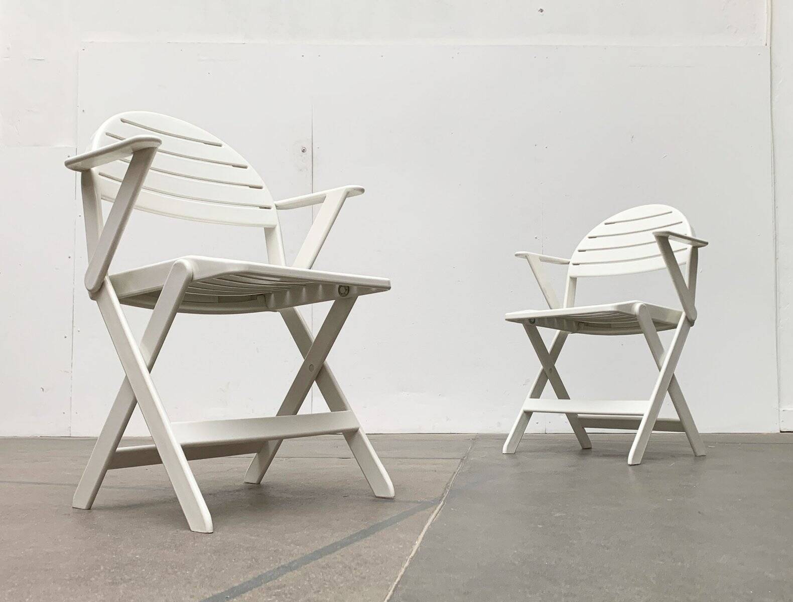 Postmodern folding chairs by Niels Gammelgaard for Ikea, set of 4.